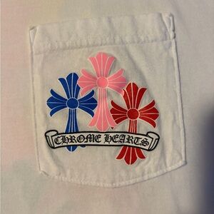 Chrome Hearts White Crewneck Tee